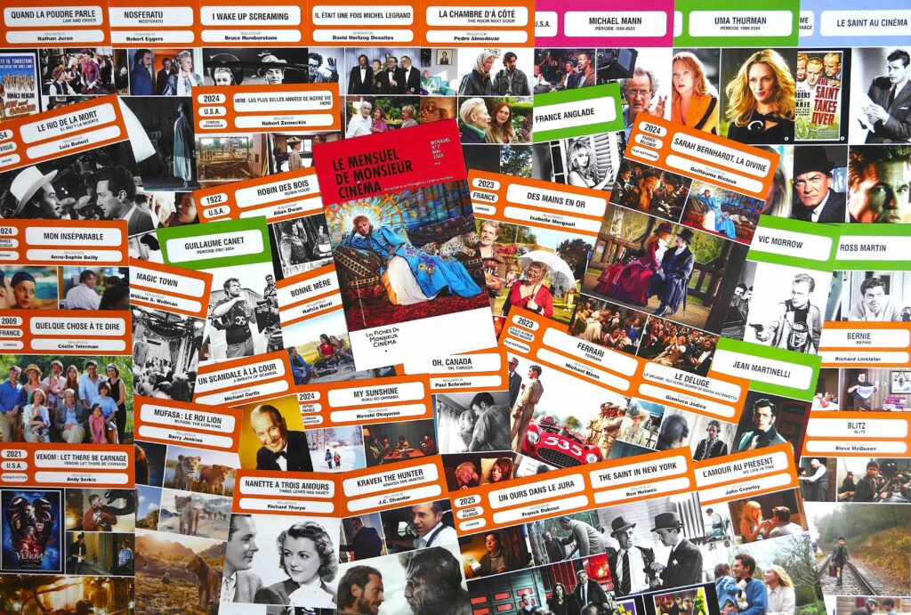 Photo Fiches de Monsieur Cinéma de mai 2025