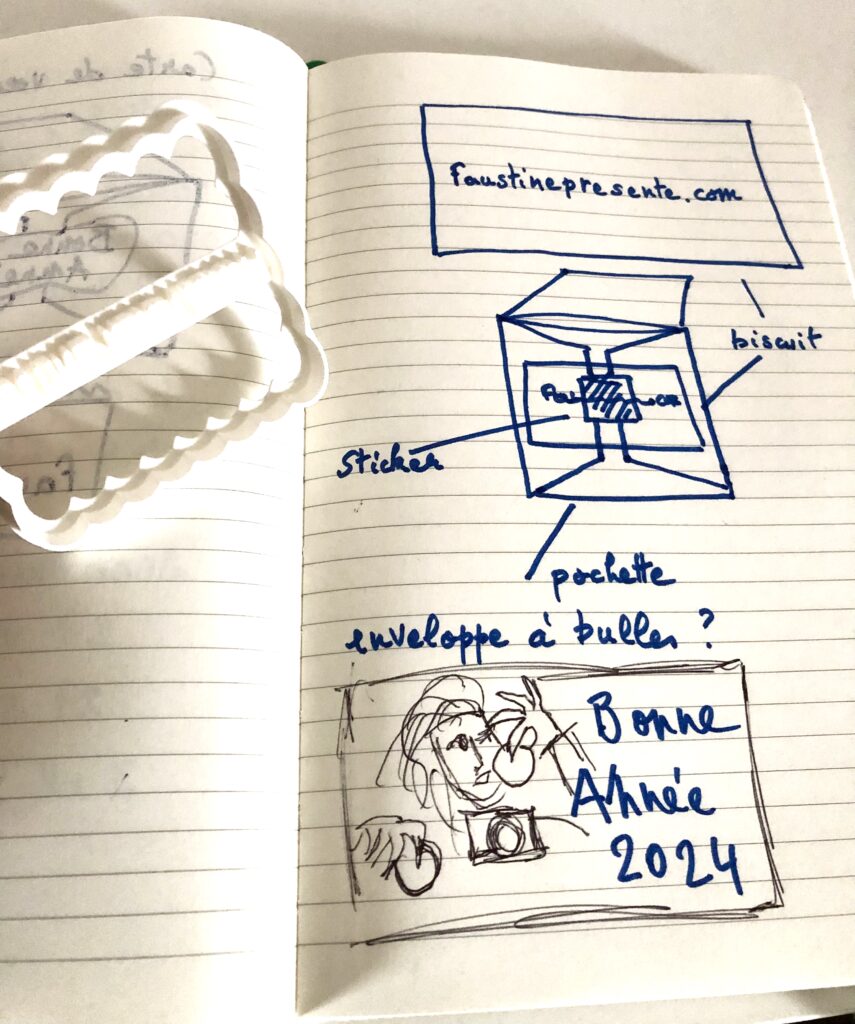 Carte de vœux 2024 croquis