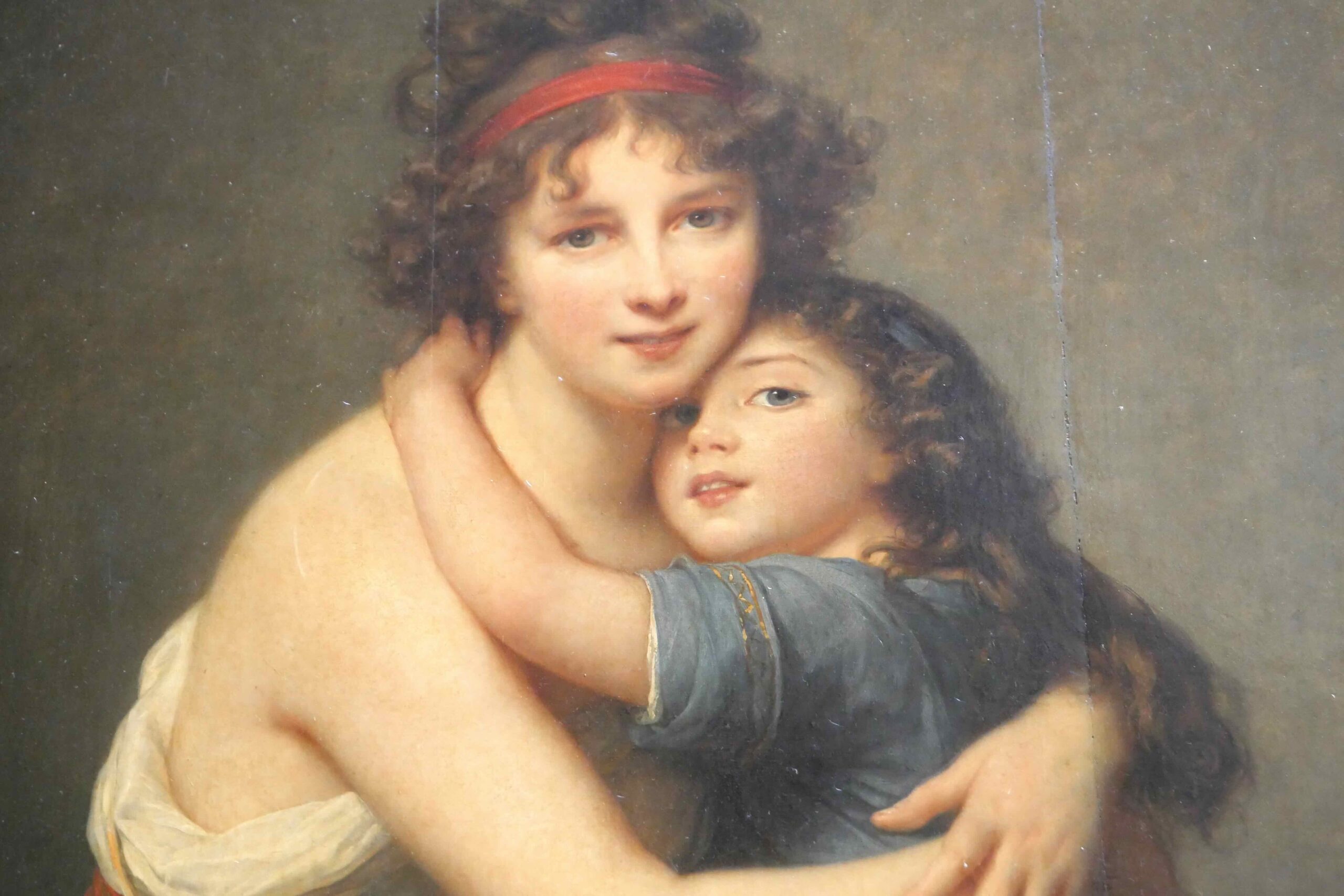 Madame Vigée-Le Brun et sa fille, Jeanne-Lucie-Louise, dite Julie