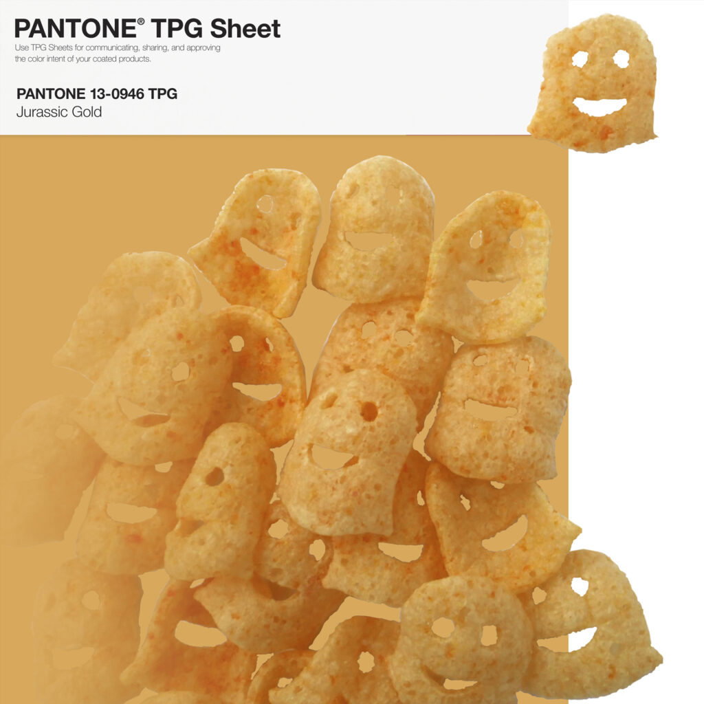 Pantone TPG Sheet Halloween chips fantome