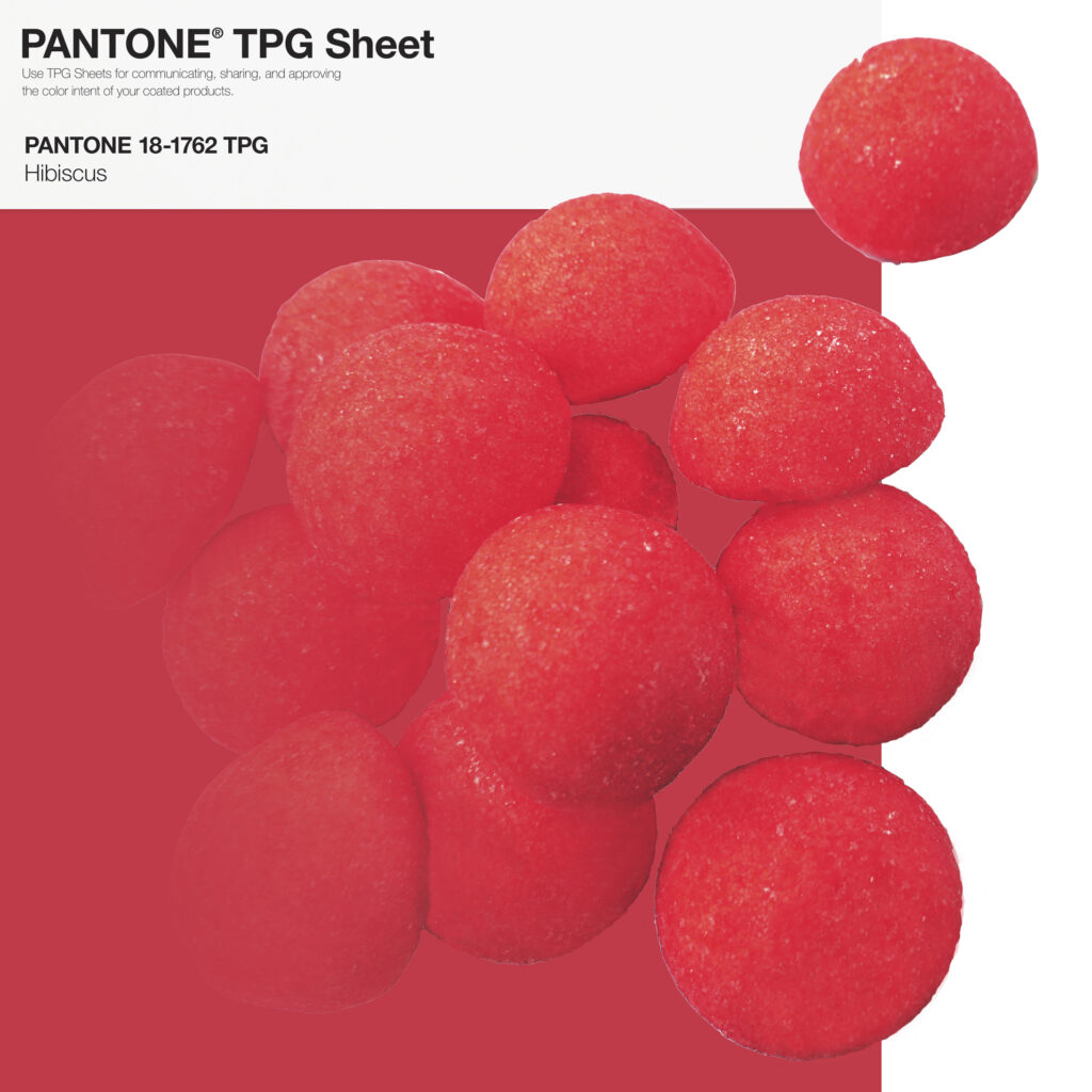 Pantone TPG Sheet Halloween Haribo fraises Tagada